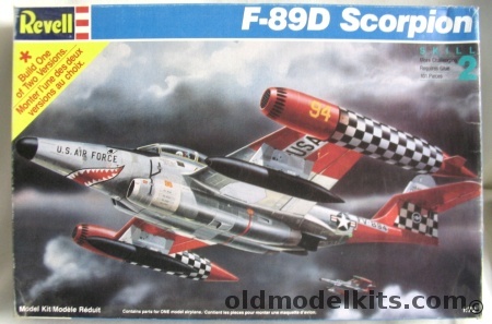 Revell 1/72 Northrop F-89D Scorpion, 4455 plastic model kit